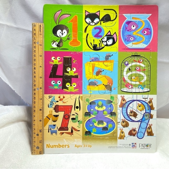 6 for$20♥️Thick board puzzle by PATCH - Picture 2 of 5